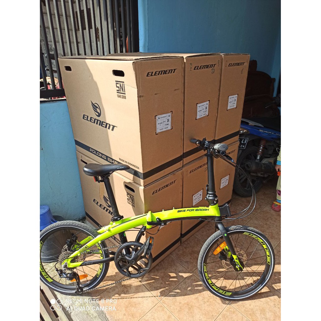 folding bike element ecosmo