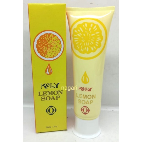 KELLY LEMON SOAP 75GR//KELLY LEMON SOAP 75GR BPOM