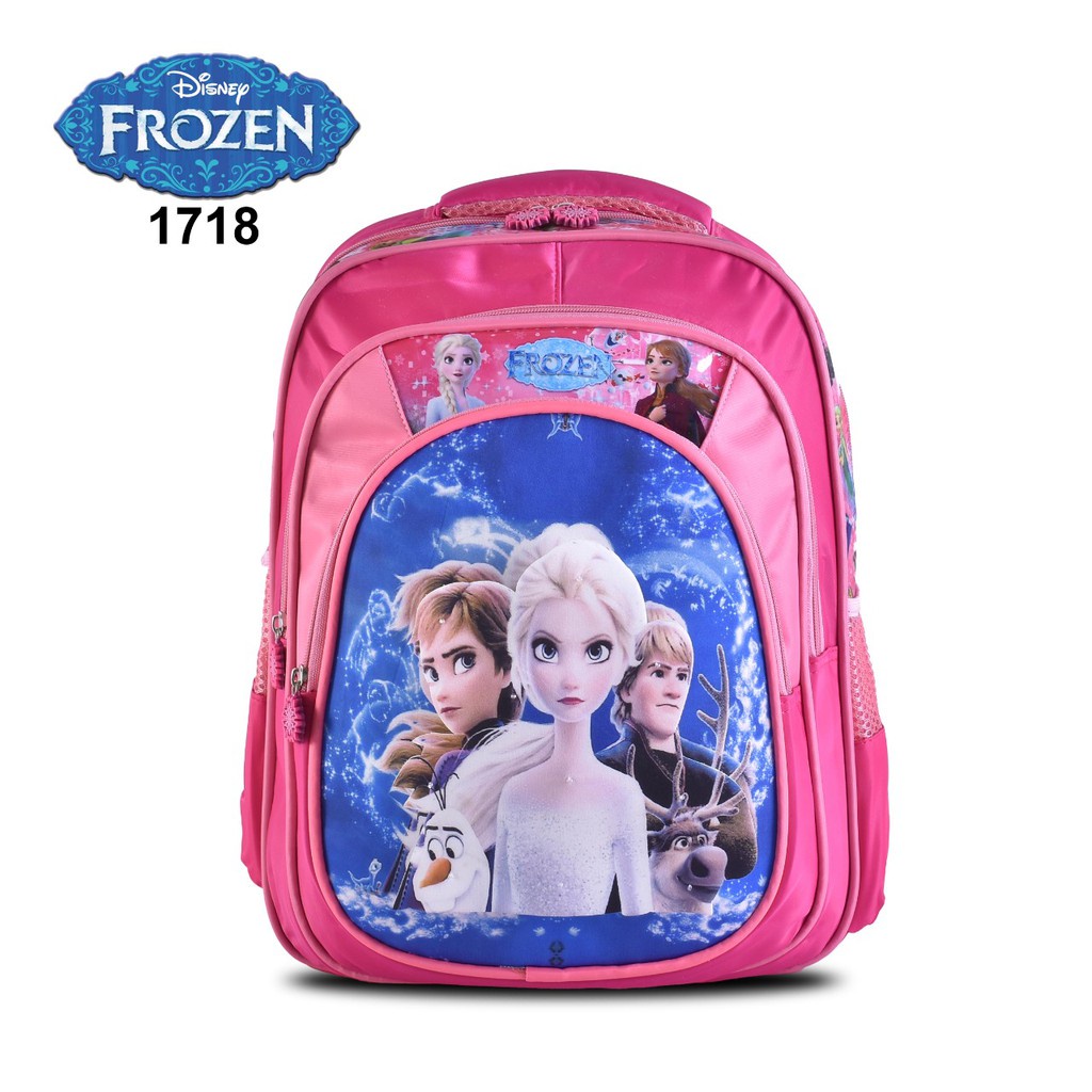 Tas Ransel SD Lampu Musik Dimensi tas frozen