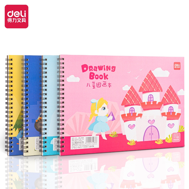 

Deli Cute Painting Book / Buku Gambar Design Lucu 100g 30 lembar 73351