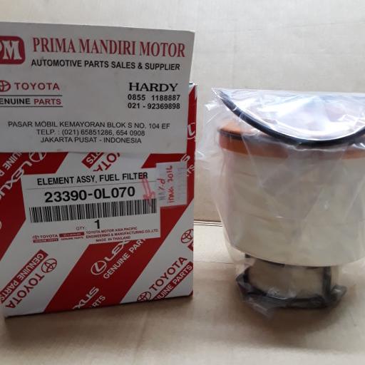 Bergaransi - Spare part mobil TOYOTA filter solar buat innova dan fortuner rebornd