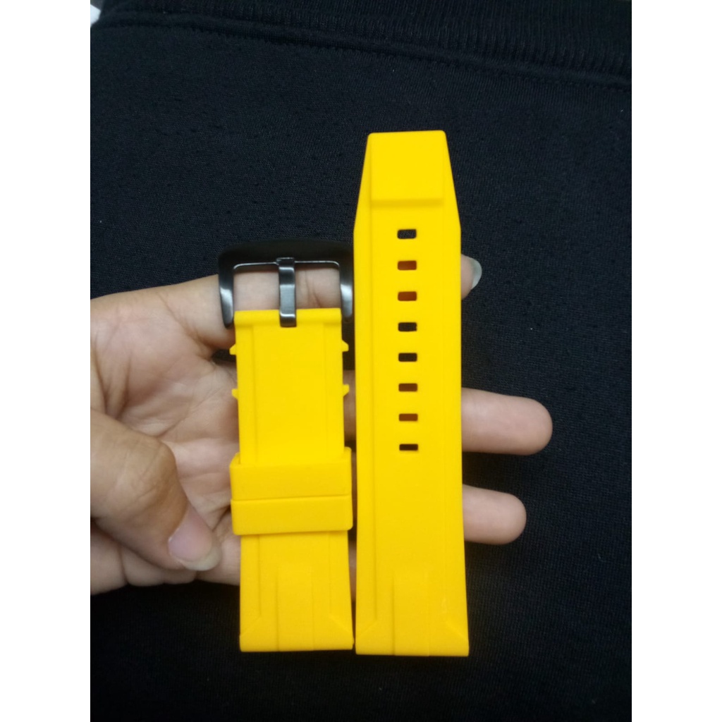 Strap Jam Tangan Pria Strap Jam Tangan Rubber Tali Jam Karet Tali Jam Tangan Unisex Tali Jam Cocok S