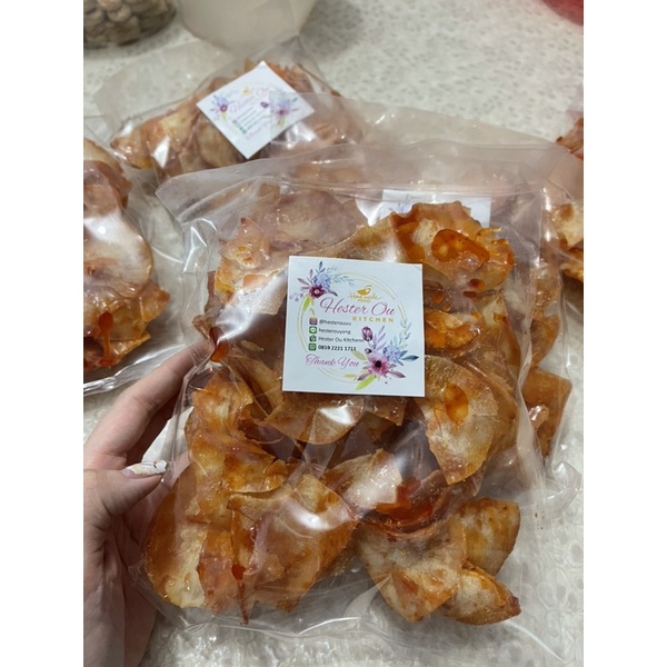 

keripik pedas manis / keripik sanjay / keripik sambal enak