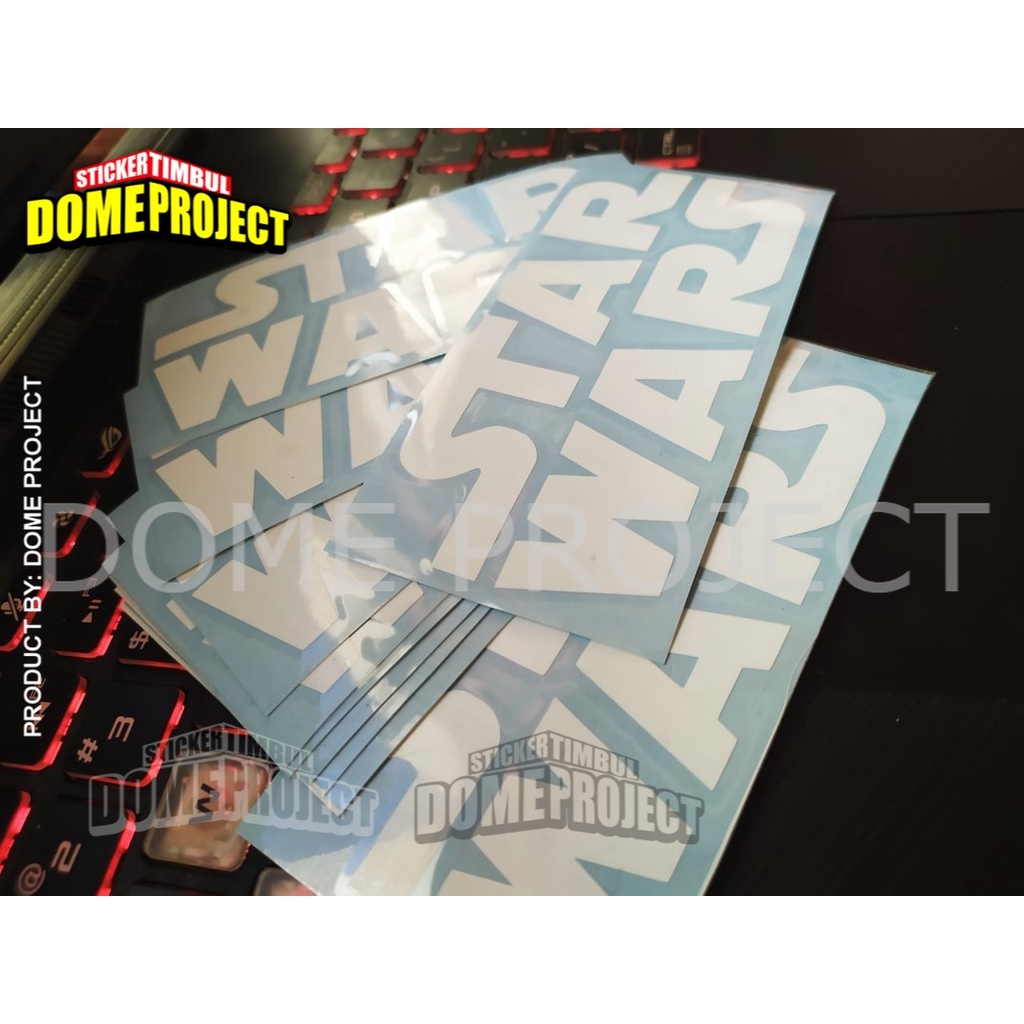 STIKER STARWARS STIKER CUTTING SATUAN STIKER MOBIL STIKER IMPORT