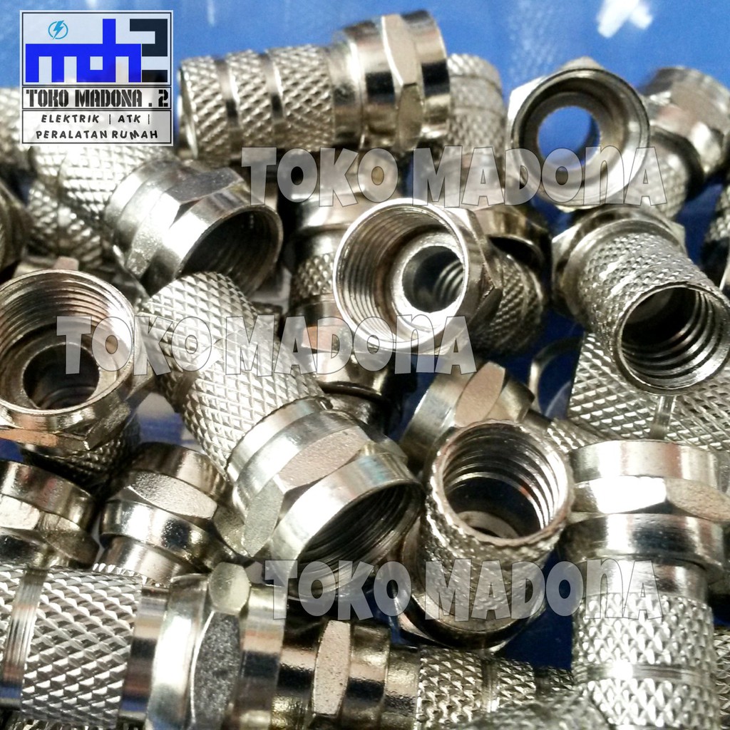 Jack Connector F-Drat | Jek F-Drat Connector; AntenaTV_Parabola_CCTV