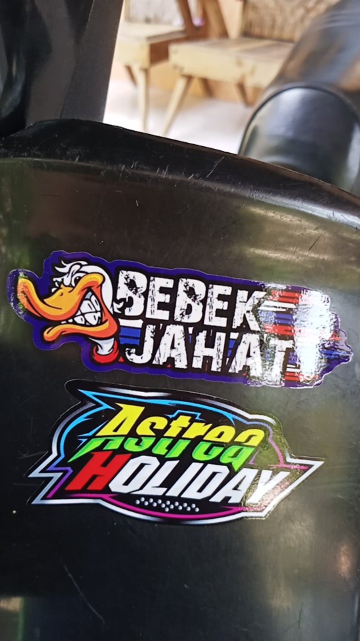 Sticker Printing Herex Bebek Jahat Shopee Indonesia