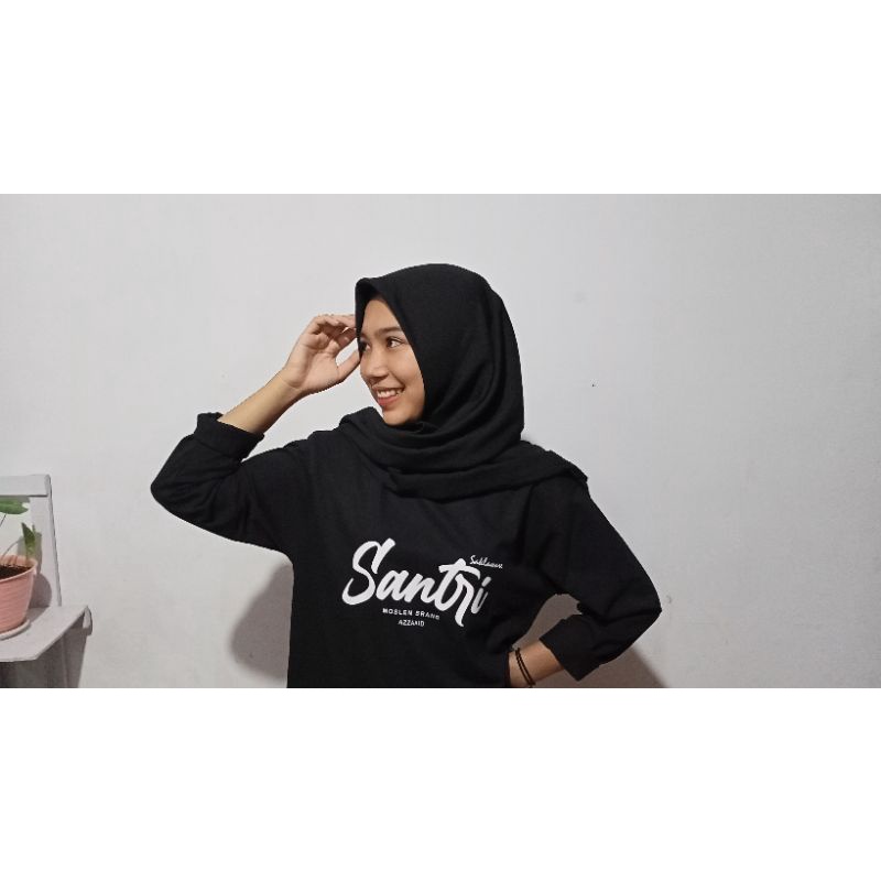 KAOS SANTRI_SANTRI SAKLAWASE /KAOS DAKWAH/BUSANA KAOS MUSLIM-5