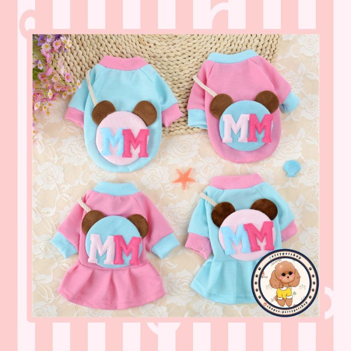 Baju Couple Super Cute Untuk Anjing Dan Kucing