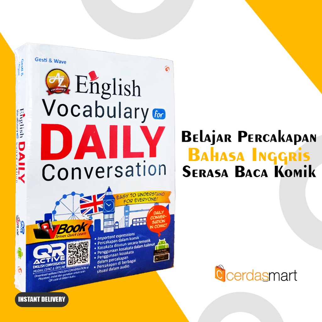 BUKU BELAJAR BAHASA INGGRIS: ENGLISH VOCABULARY FORDAILYCONVERSATION-0
