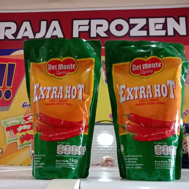 

Delmonte Saus Extra Hot 1kg