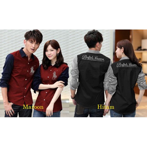 New Couple Kemeja RL Ralph Lauren Murah