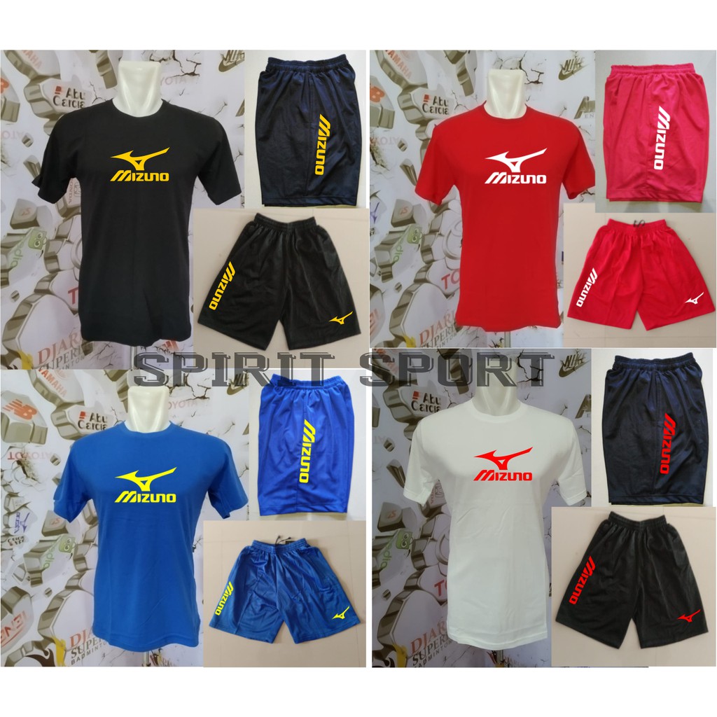 Paket Murah Baju dan Celana Pendek Voli Setelan Pakaian Olahraga Santai Bisa Outdoor Volly Ball