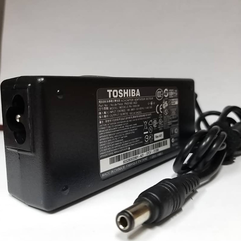 Adaptor Laptop Toshiba 15v 5a Original Toshiba Portege 3500 4000 M100 M200 M400