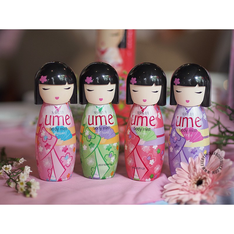 +Bonus Pop Socket Shinzui Ume Body Mist Keiko 100 ml