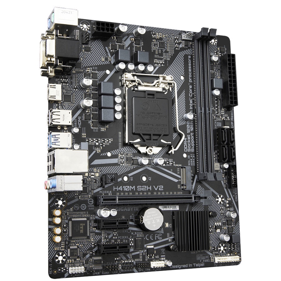 MOTHERBOARD GIGABYTE H410M S2H V2 LGA 1200