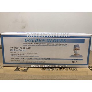 Masker Cantol golden gloves