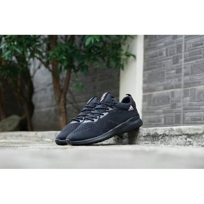 TERMURAH Adidas Alphabounce size 36-40 sepatu wanita olahraga sport lari hitam - Navy, 36 YEEZY