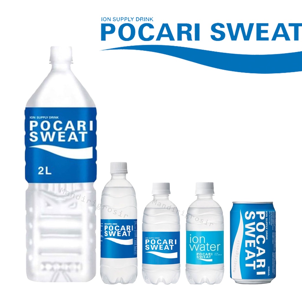 POCARI SWEAT *  MINUMAN ION TUBUH  * POCARI SWEAT 5 VARIAN UKURAN