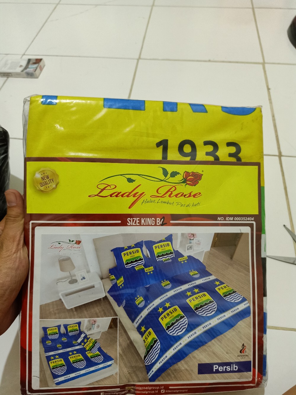 Sprei Persib Lady Rose Casamia