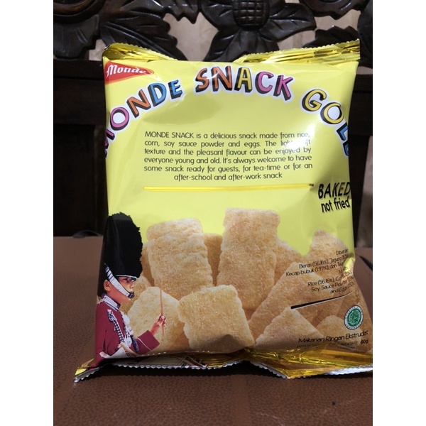 MONDE SERENA SNACK GOLDEN 60 gr