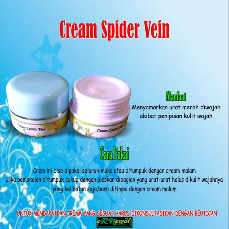Cream Spider Vein eRNewals