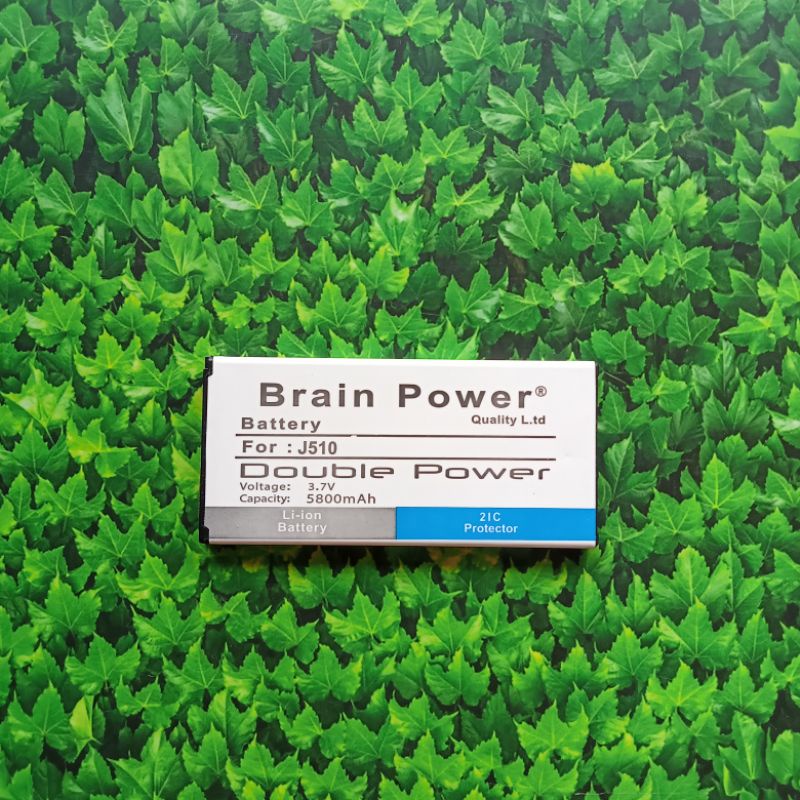BATRE BATRE BRAIN POWER SAMSUNG J510/J5 2016 BATRE BATRE DOUBEL POWER DOUBEL 2IC PROTECKTOR