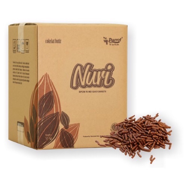 

Cokelat butir nuri 500gr