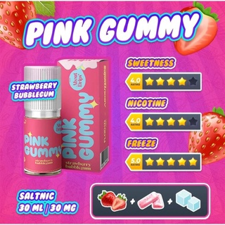 LIQUID 30ML FOOM PINK GUMMY STRAWBERRY BUBBLEGUM