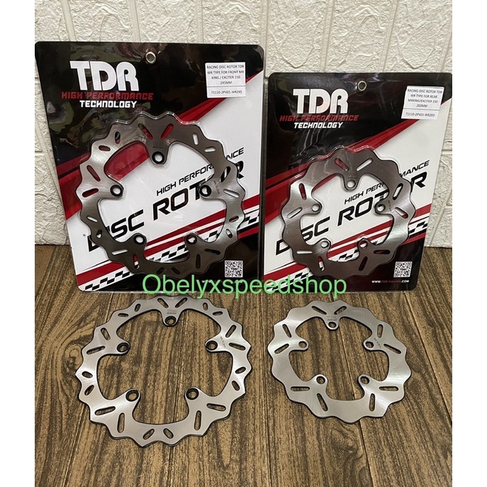 Jual Piringan / Disc Cakram TDR Depan Belakang Yamaha Mx King