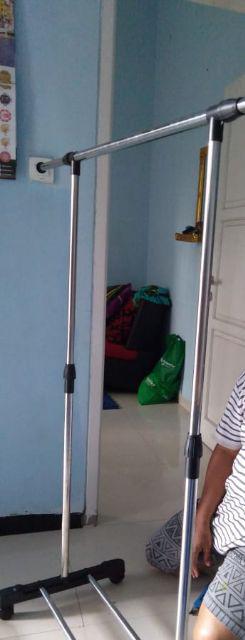 Hanger Stand Single - Tiang Hanger - Gantungan Hanger Baju - Jemuran Hanger Murah