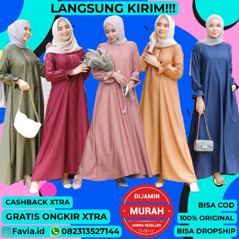 [REAL PICTURE] BELVINA DRESS HAZELNUT IMPORT TANAH ABANG PGMTA METRO GROSIR SUPPLIER KONVEKSI JUAL H