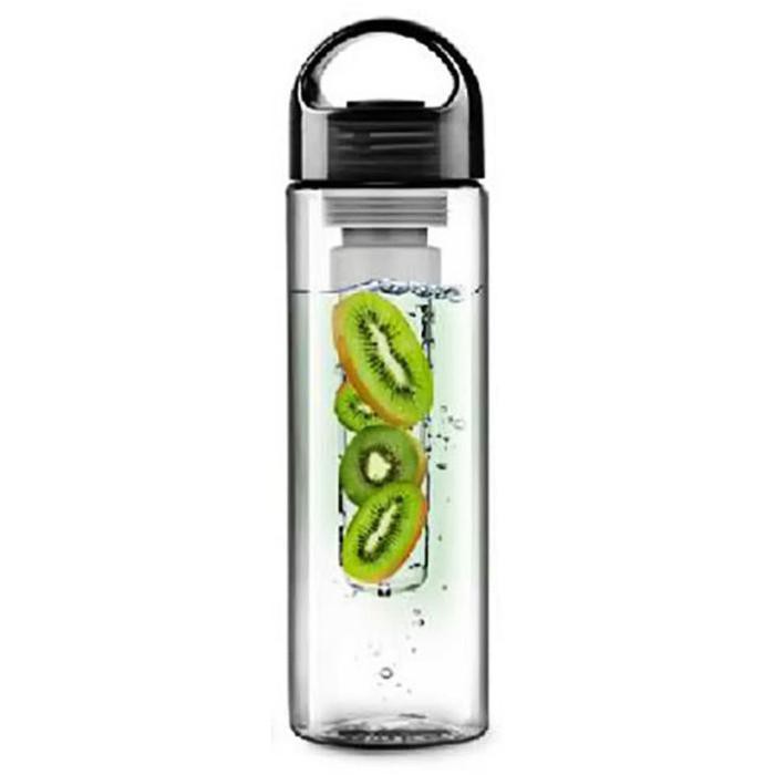 Grab medan TRITAN Botol Minum Infuser Tritan BPA Free 700ml - B0287 - Black