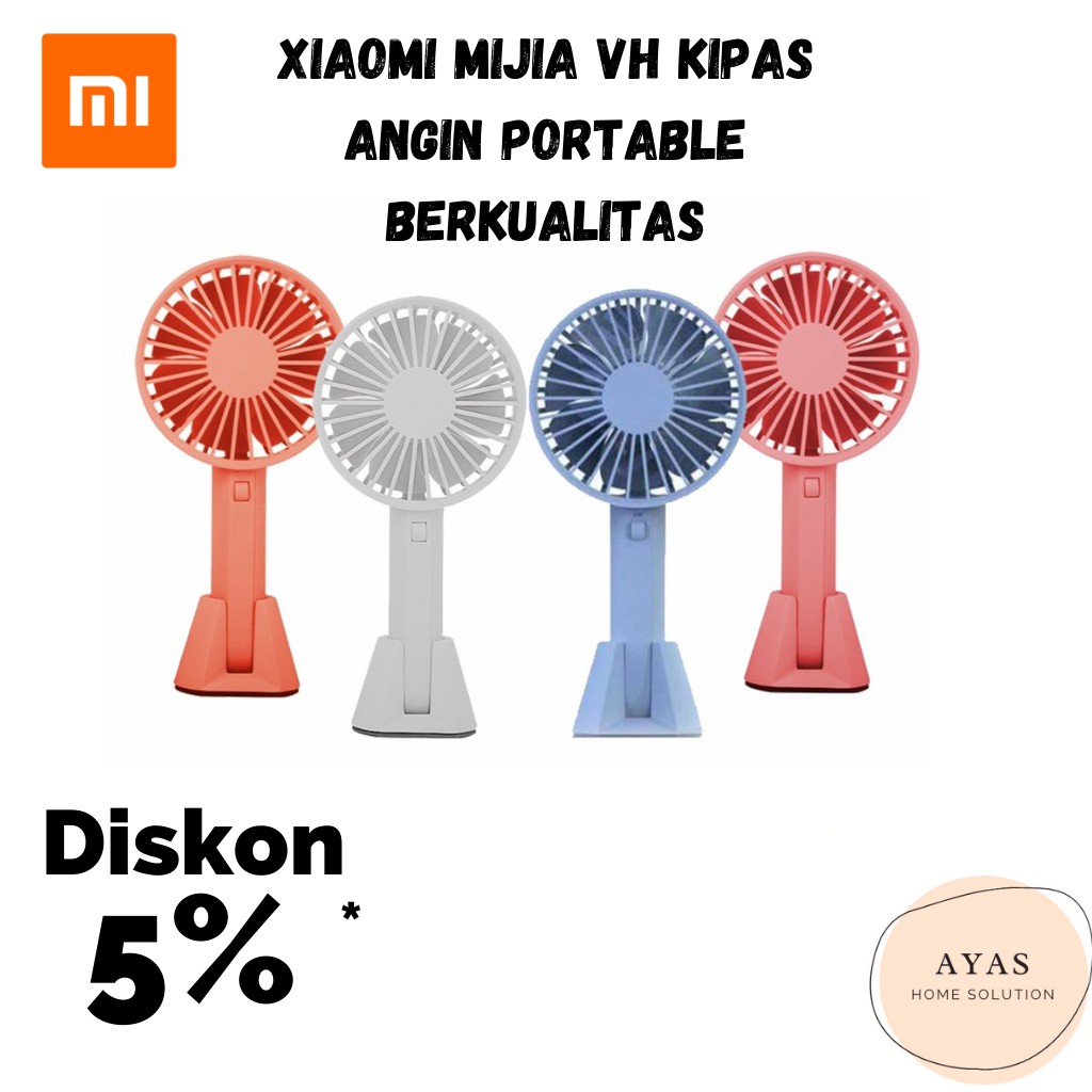Kipas Angin Handheld Base Portable Fan XIAOMI MIJIA VH