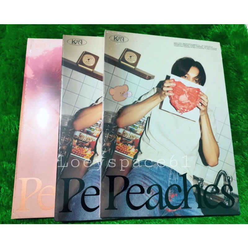 [Ready Stock] EXO KAI 2nd Mini album - Peaches & Kisses ver. [SEALED] + POB (Rolled Poster / Photoca