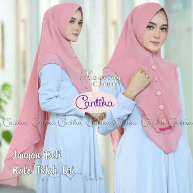 Kancing ceruty 2layer ped fals