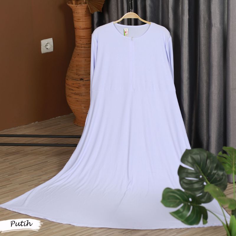 Baju Gamis Jersey Maxi Maxy Dress BIG Size Ukuran XL XXL XXXL 3XL 5XL LD120 LD140 SUPER JUMBO Polos 