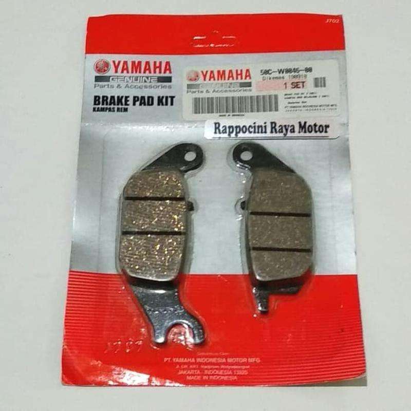 DIJAMIN BARU Yamaha Genuine Parts Kampas Rem Cakram Belakang Motor for MX - MX KING - Vixion New - R 15