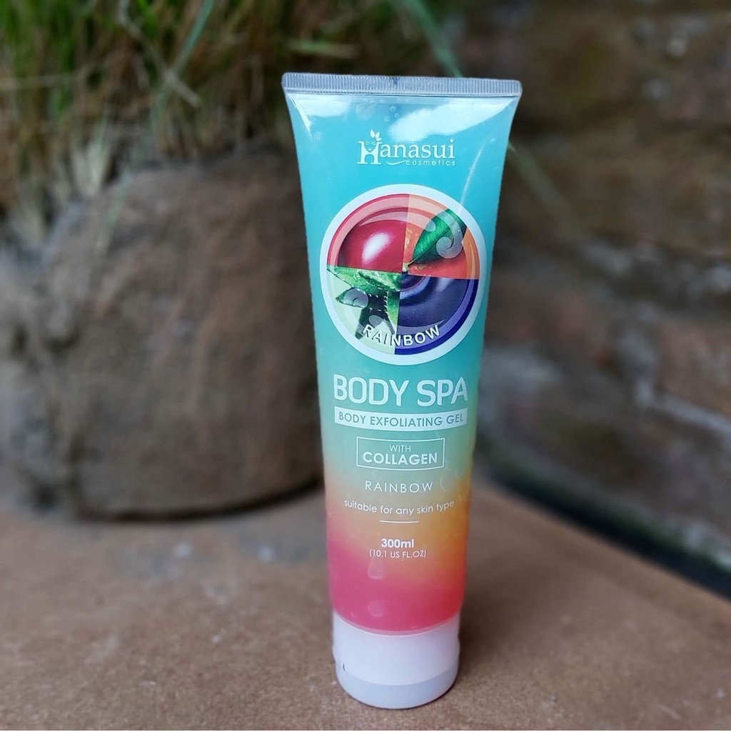 [PERPC] BODY SPA GEL BODY EXFOLIATING GEL RAINBOW HANASUI