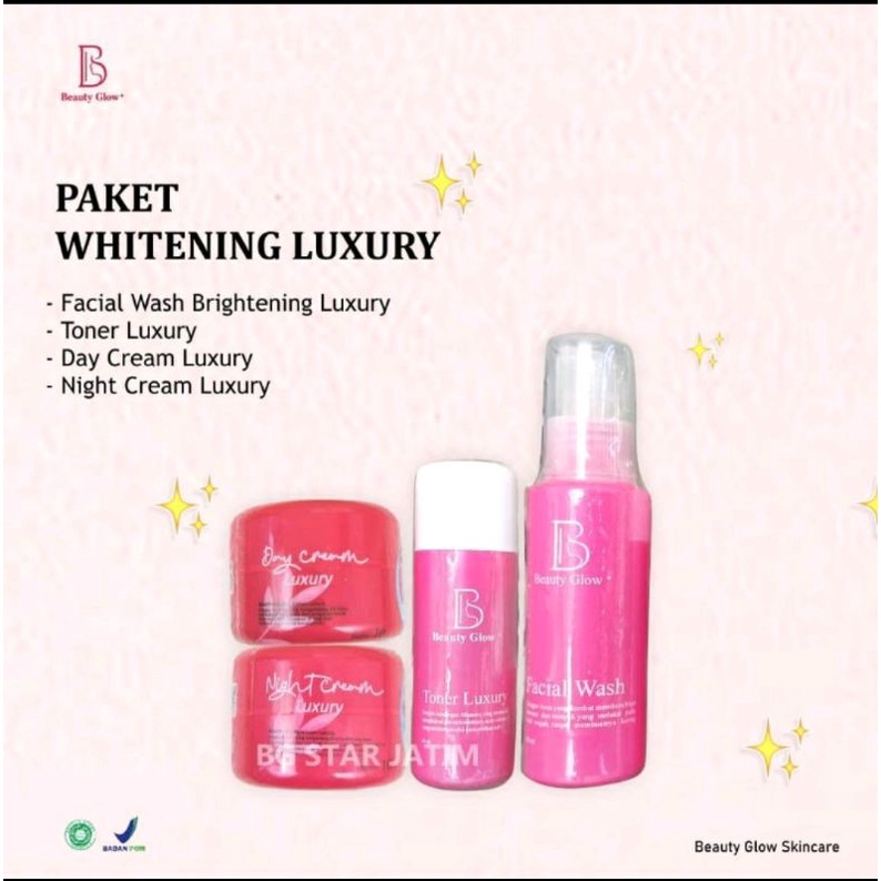 Jual PAKET WHITENING LUXURY BEAUTY GLOW | Shopee Indonesia