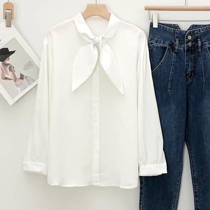 - Osela Blouse Kemeja Korean Premium Fashion Baju Atasan Blus Long Shirt Remaja Wanita Muslim Fab Be