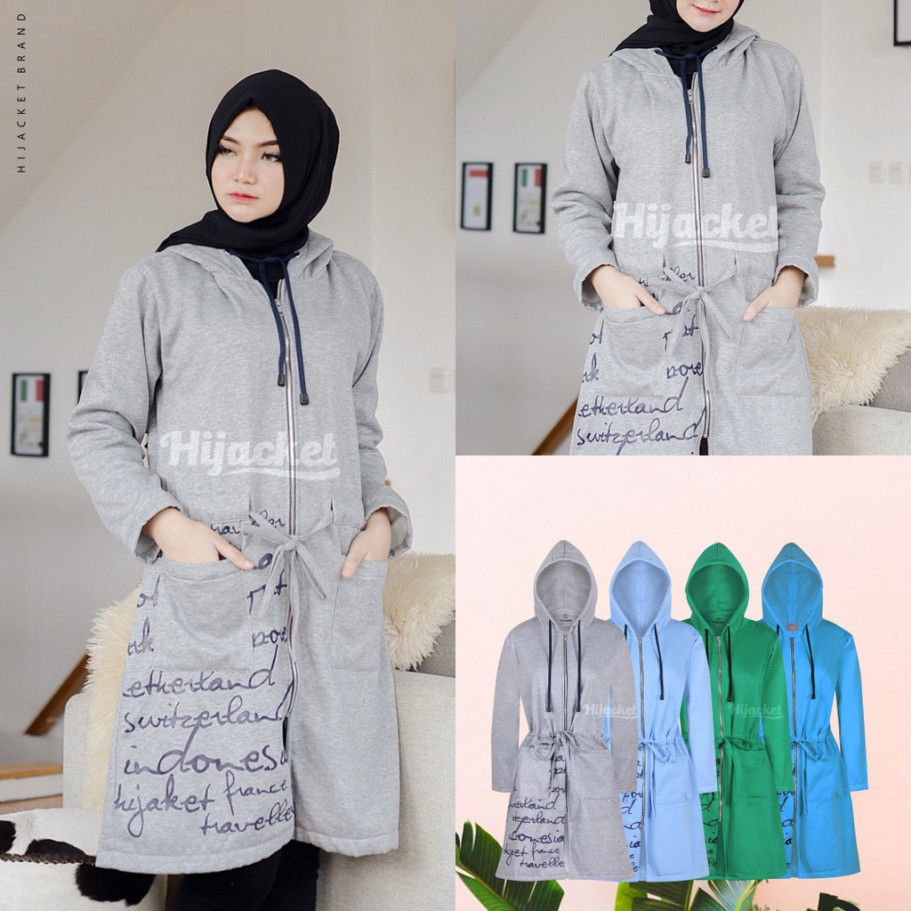 Jacket Hijacket Urbanshion I Jaket Hijaber I Hijaket Original I Jaket Muslimah-2