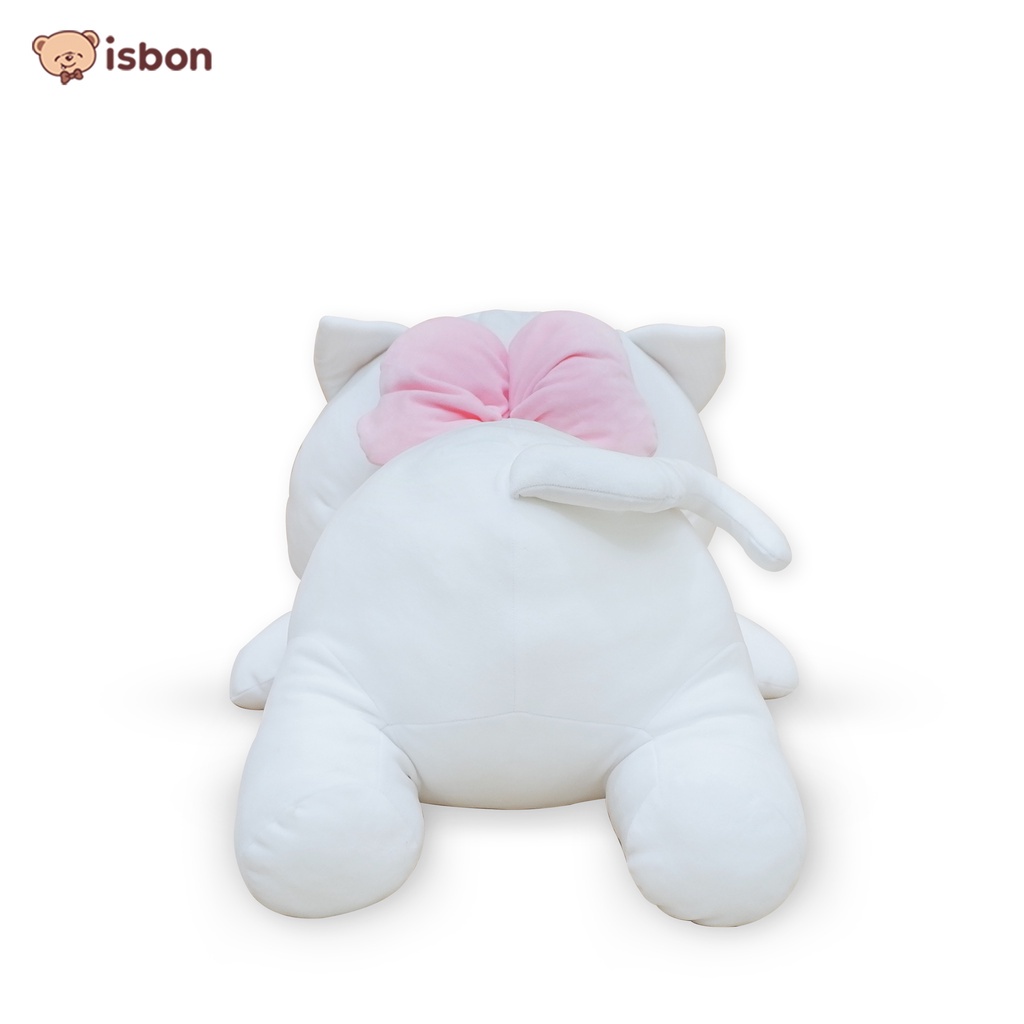 Boneka Poly Kucing Cat Putih Lucu Bahan Premium Cocok Untuk Hadiah Istana Boneka