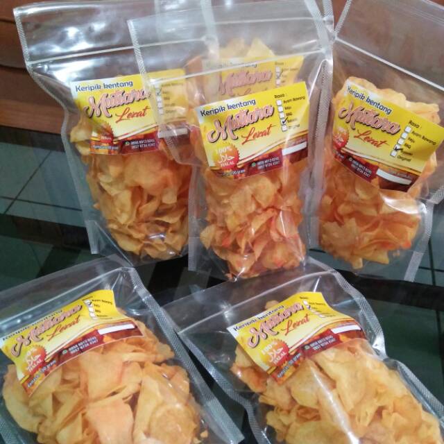 

Oleh-oleh sukabumi Keripik kentang mutiara