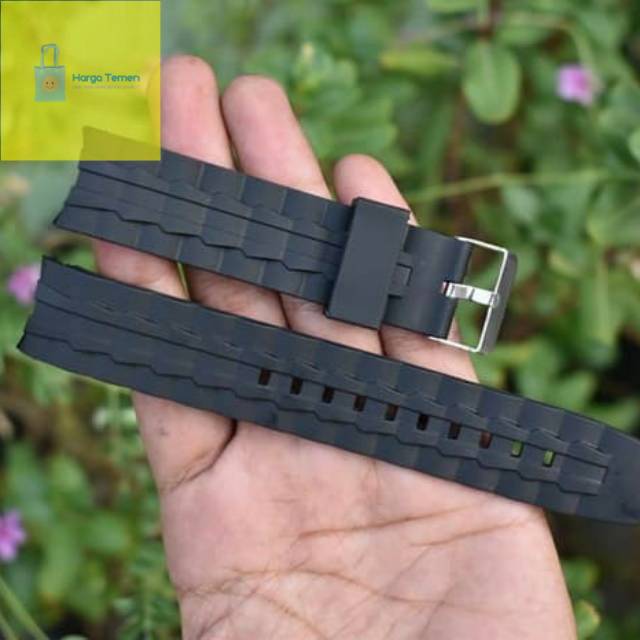 TALI JAM CASIO EDIFACE EF-550 EF500/RUBBER STRAP TALI JAM TANGAN CASIO EDIFACE EF550