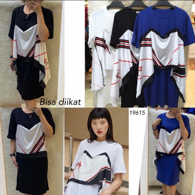 Dress Printed Dwi Fungsi