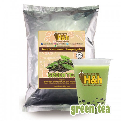 

Bubuk Minuman Tanpa Gula - Green Tea