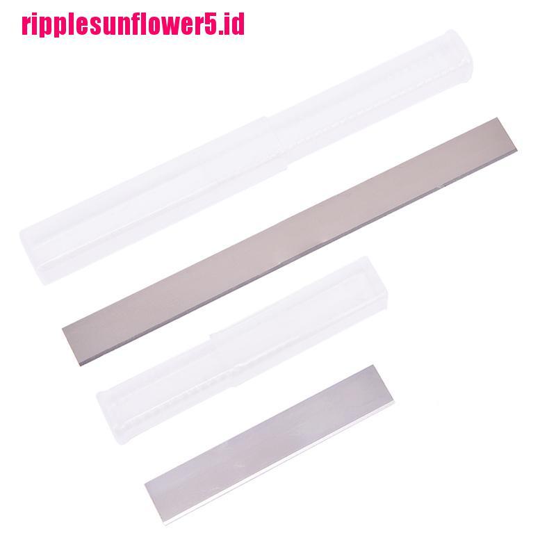 2pcs / set 4 / 8 Inch Pisau Ukir Bahan Stainless Steel Untuk Tanah Liat Polimer