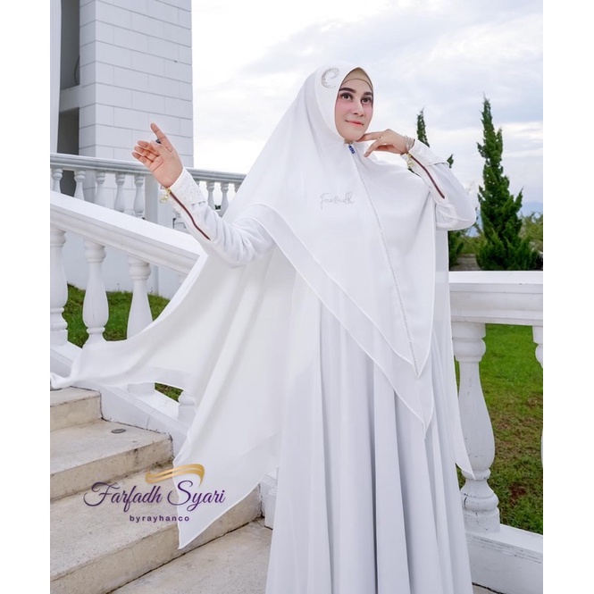 Alika syar’i putih by Rayhan Co. ceruty