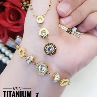 TiTanium Set perhiasan wanita Z13