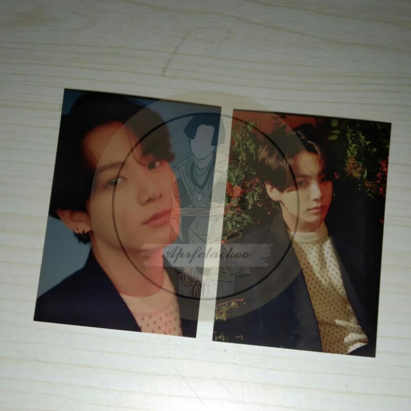 Photocard PC HYBE BTS Jungkook Namjoon Suga
